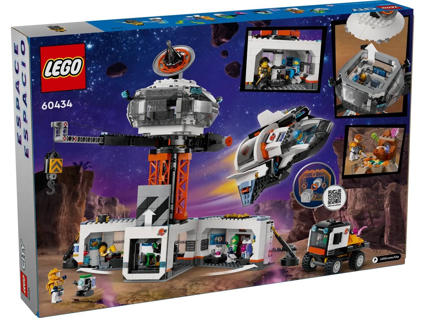 LEGO 60434 City Raumbasis mit Startrampe (60434)-1