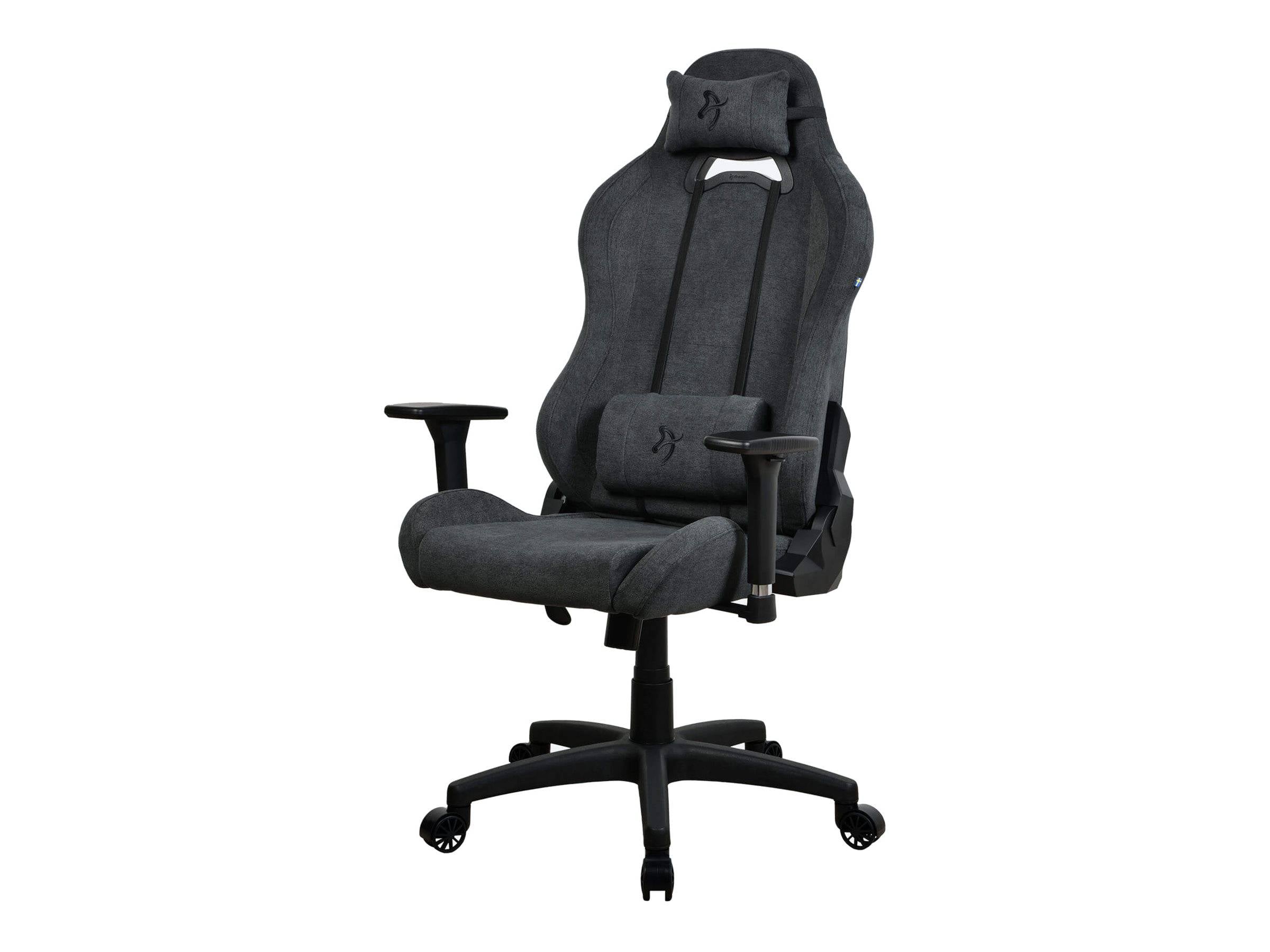 Arozzi Gaming stoel Toretta Donkergrijs SoftFabric-0