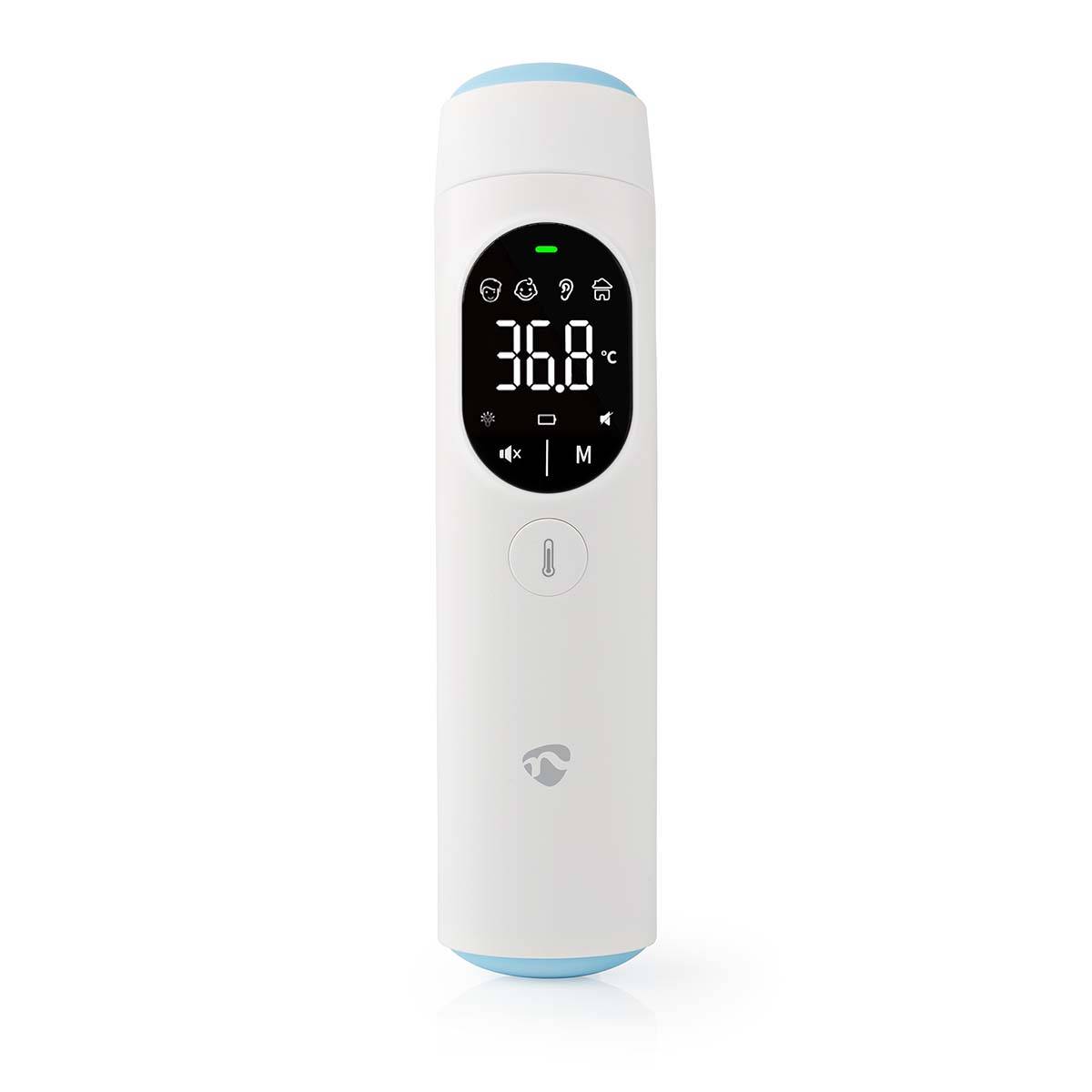 SmartLife Infrarood Thermometer | LED-Scherm | Oor / Voorhoofd | Wit-0