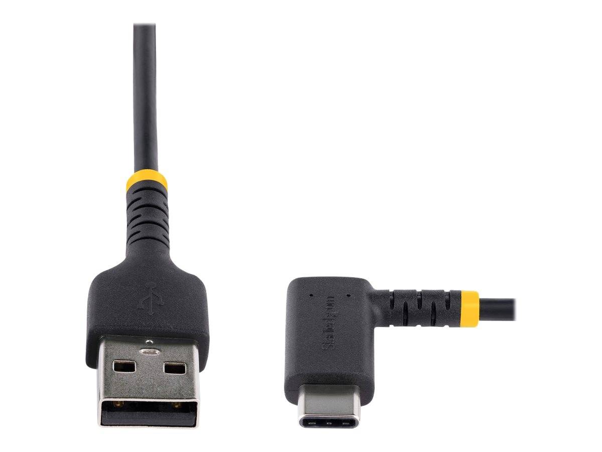StarTech.com 30 cm USB A-naar-C-oplaadkabel Haakse Heavy Duty Fast Charge USB-C-kabel USB-1