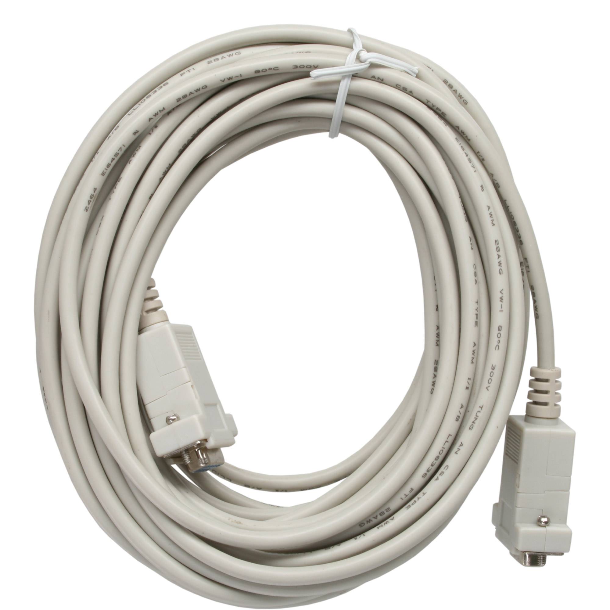 inLine Aansluitkabel Serieel 10 m Beige-2