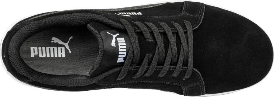Puma ICONIC SUEDE BLACK LOW S1PL ESD FO SR black 42-5