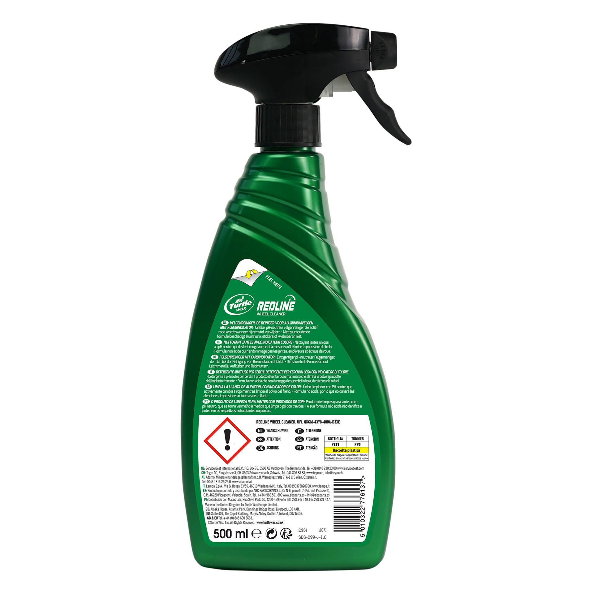 Turtle Wax 52854 GL Red Line All Wheel Cleaner 500ml-3