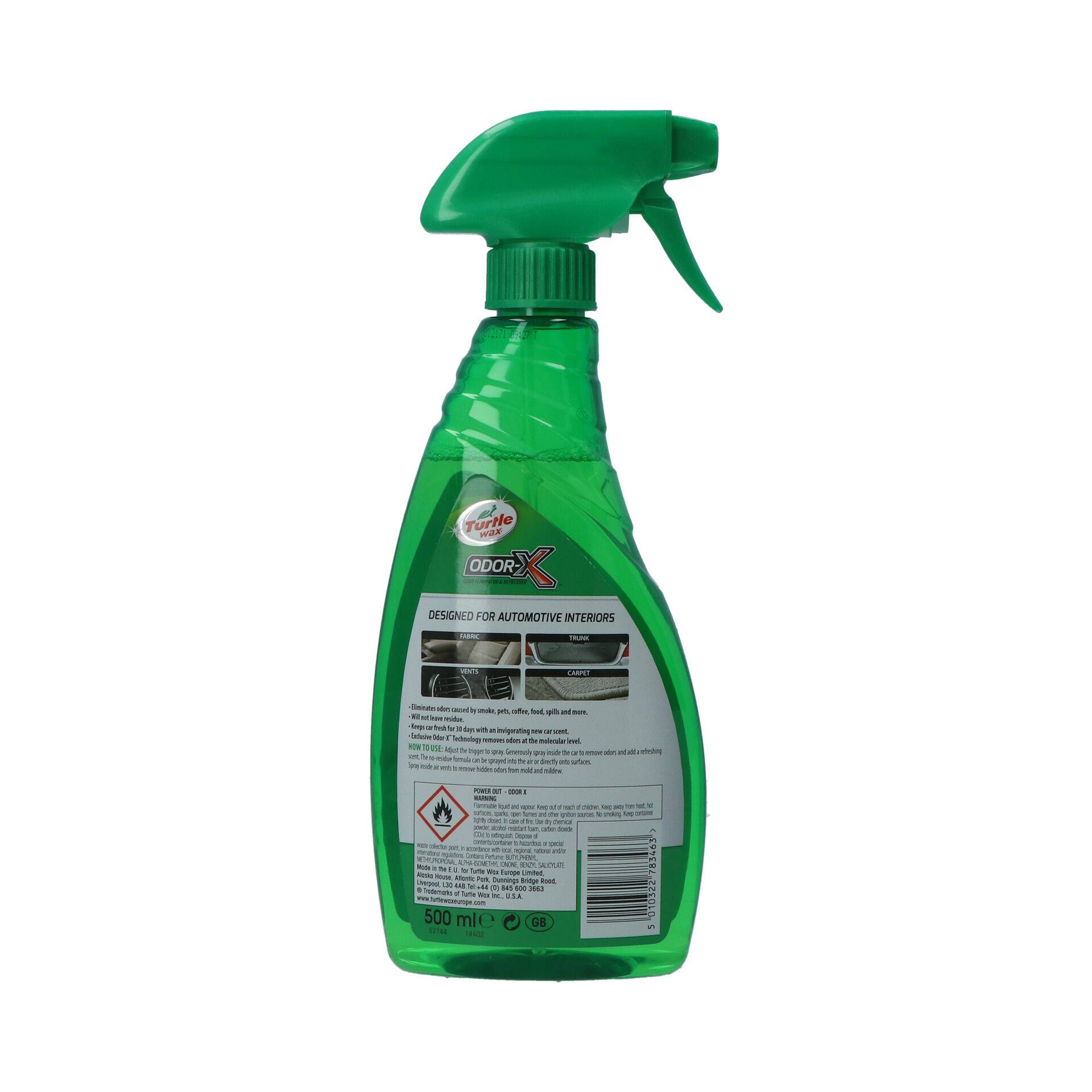 Turtle Wax 52896 Power Out Odour-X 500ml-4
