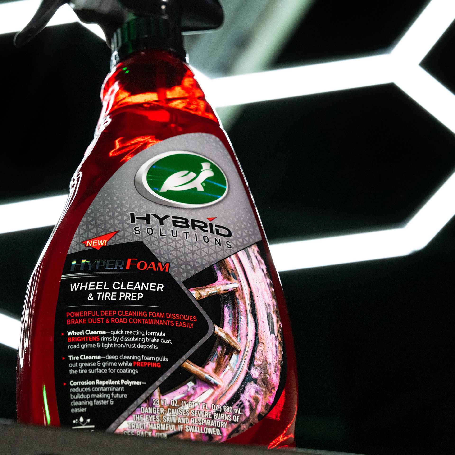 Turtle Wax HS Hyperfoam Wheel & Tyre Cleaner 680 ml-2