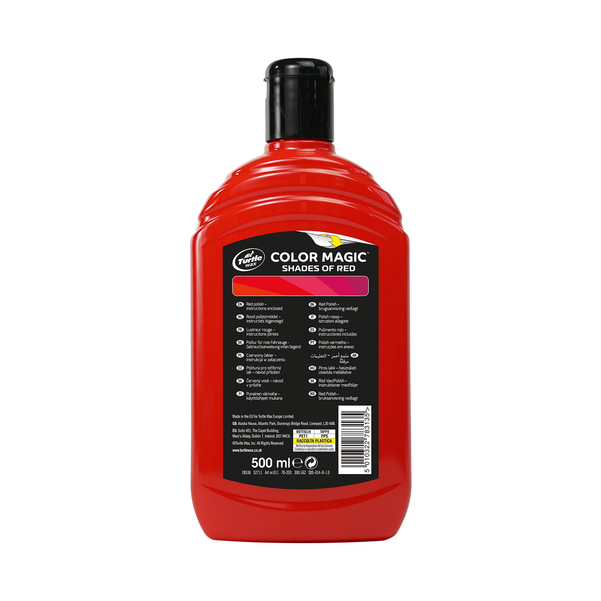 Turtle Wax 52711 Color Magic Radiant Red Wax 500ml-1