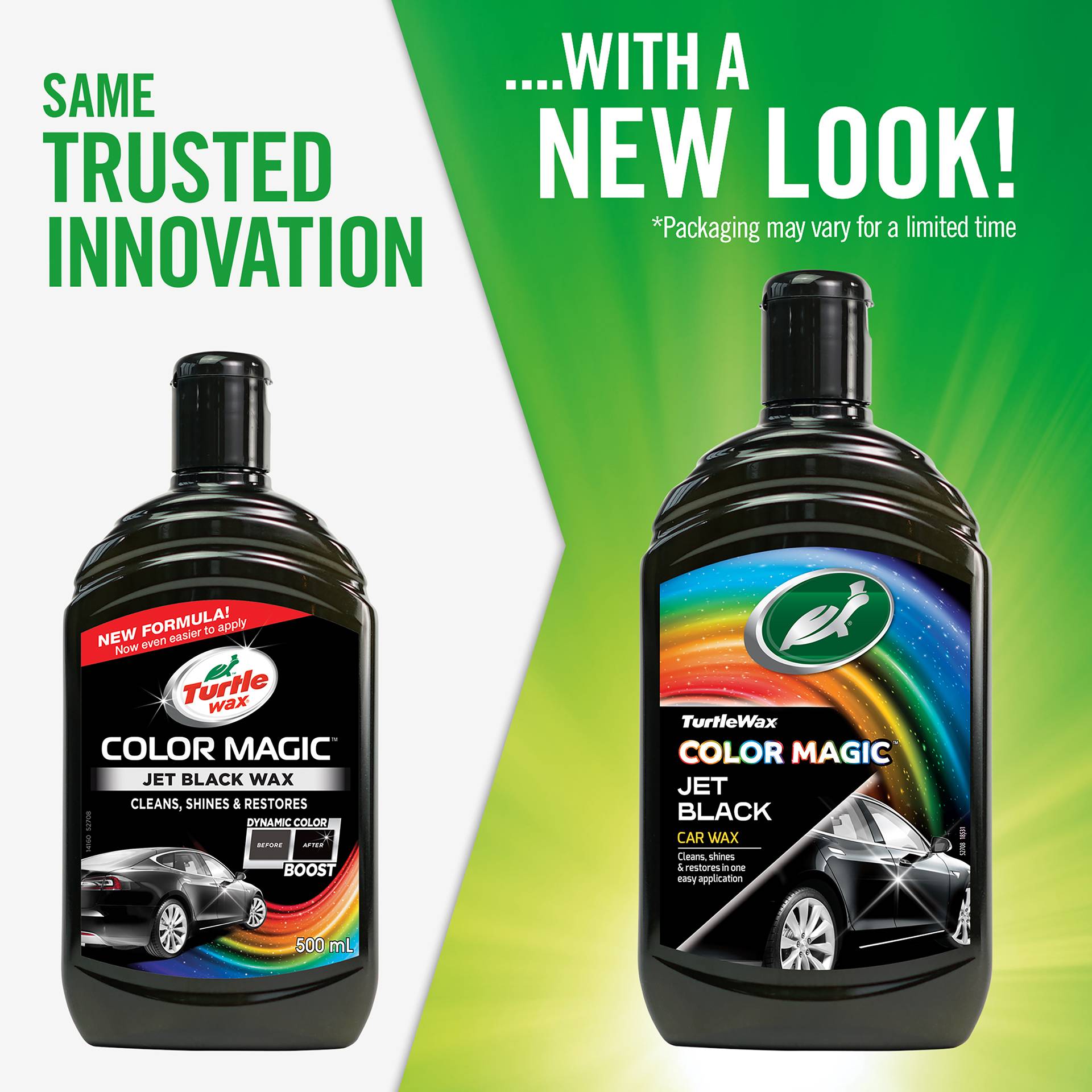 Turtle Wax 52708 Color Magic Jet Black Wax 500ml-3
