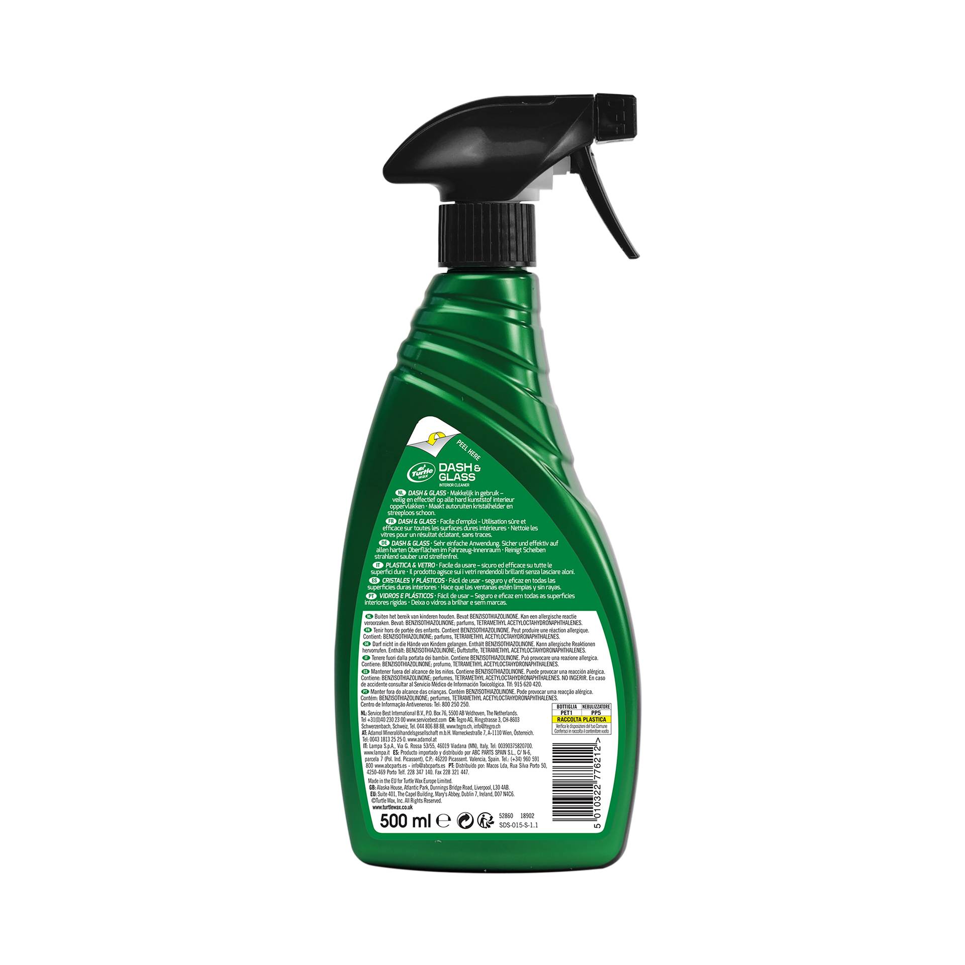 Turtle Wax Green Line Dash&Glass 500ml-1