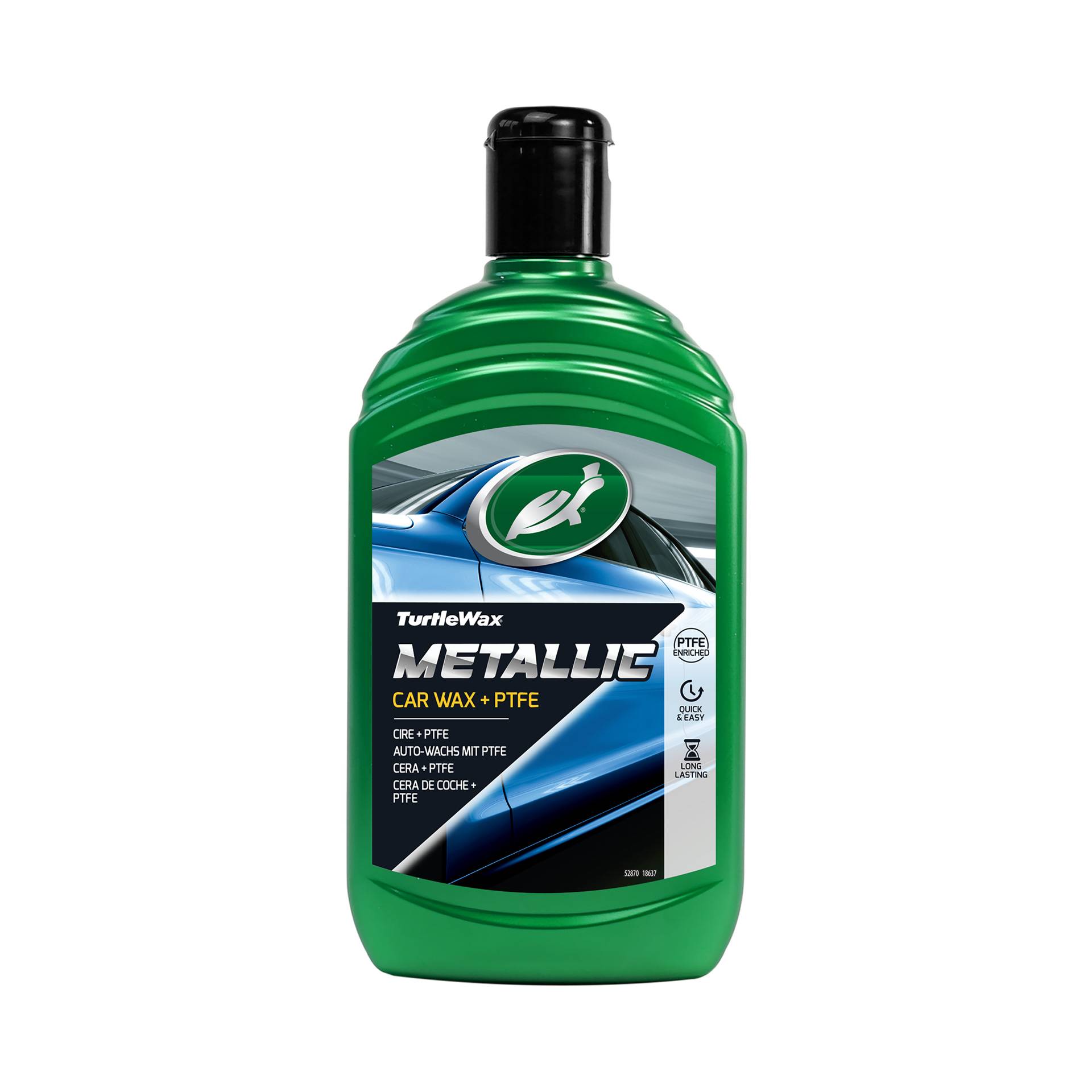 Turtle Wax 52870 Metallic Wax+PTFE 500ml-0