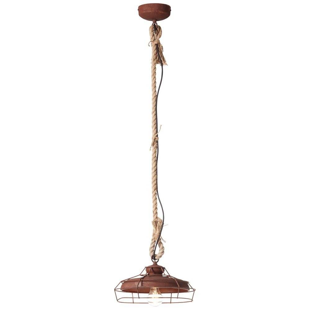 Brilliant Peter 93319/60 Hanglamp LED E27 60 W Zwart, Roest-2