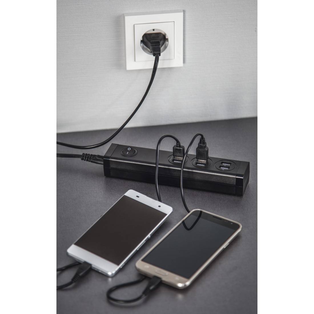 Hama USB Multi-Lader 6 USB-A Poorten 34 W voor Tablets en Smartphones-0