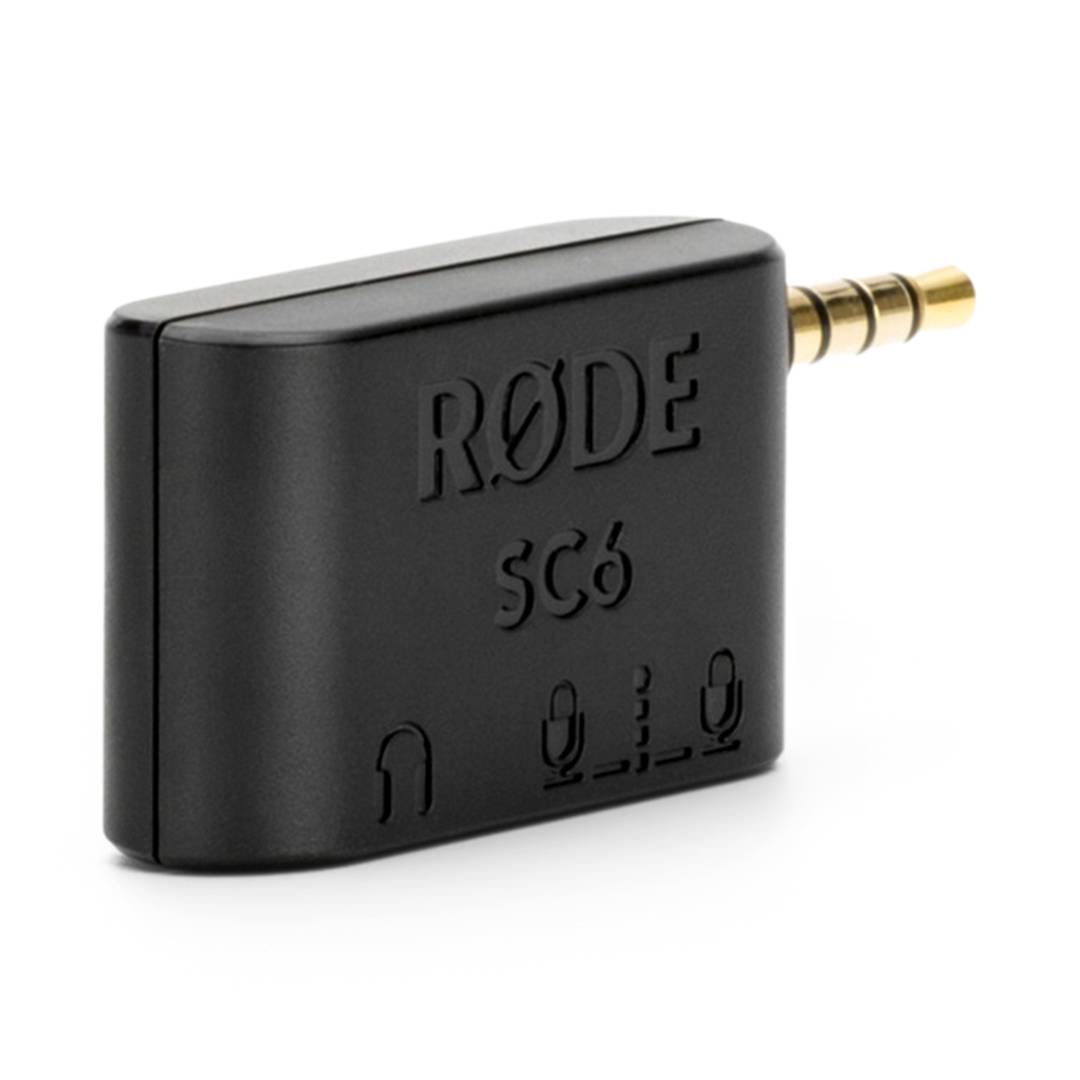 Rode SC6 adapter voor het verbinden van 2 smartLav+-2