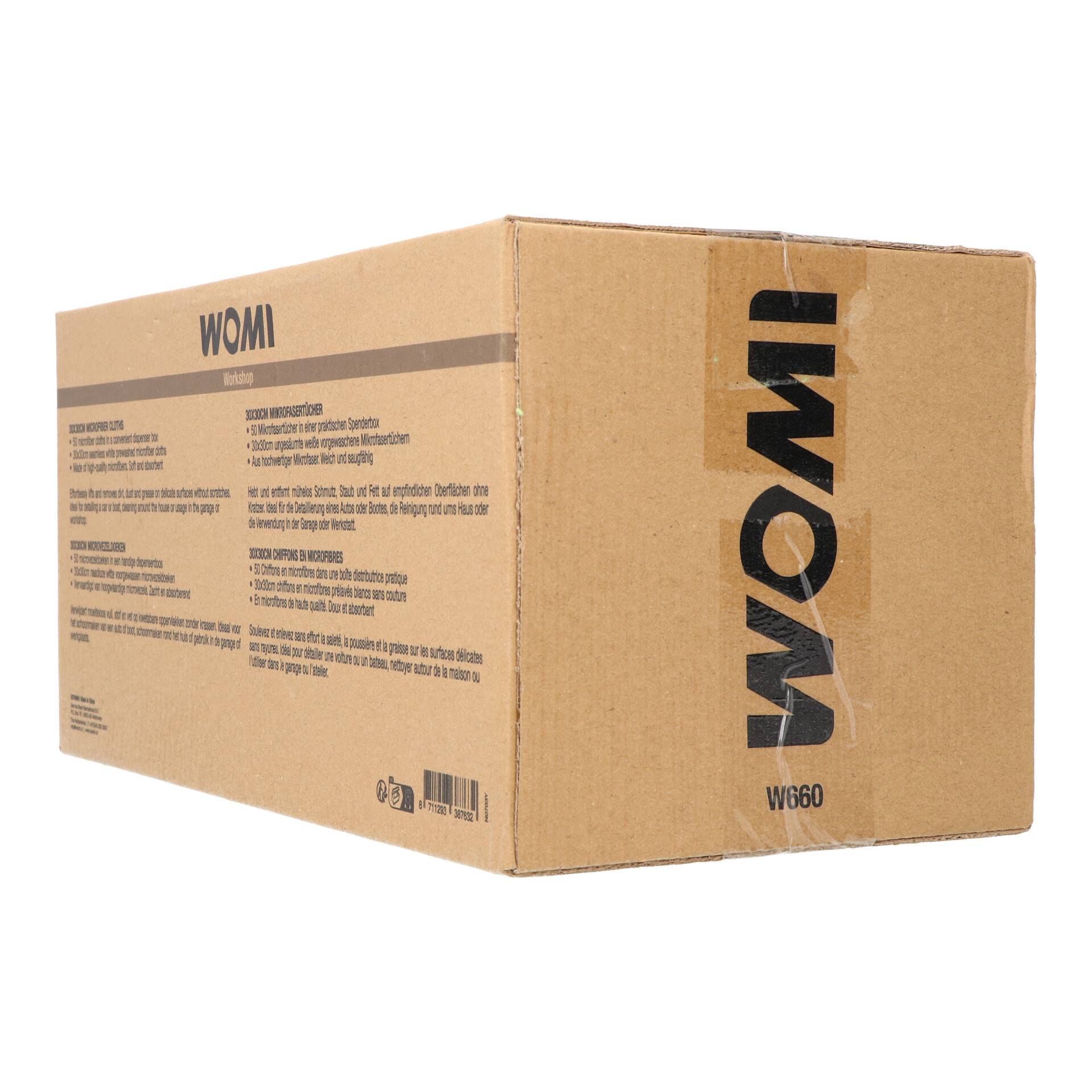 Womi W660 Microvezeldoek Dispenser 50 stuks-0