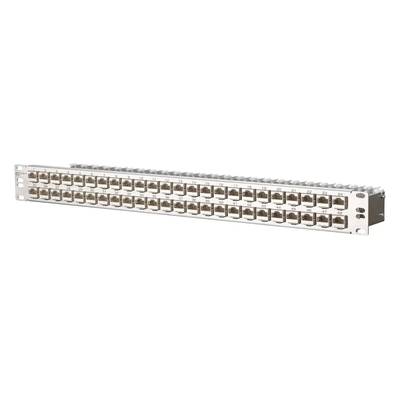METZ CONNECT 130924-E - IEEE 802.3an - 10 Gigabit Ethernet - 10000 Mbit/s - RJ-45 - Nikkel/Goud - Roestvrijstaal