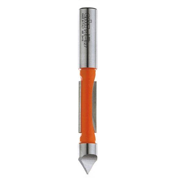 CMT inboorfrees, HM, met geleiding, Z2, D=8, I=19, L=64, Z1, Ø8-0