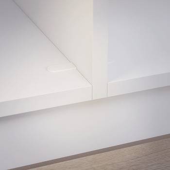 Cabineo afdekkappen, Kunststof gitzwart RAL 9005, 100 stuks-1
