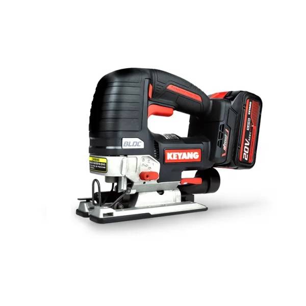 Keyang JS20BLH135V accu decoupeerzaag 18V (20V max) set (2x 5.0Ah accu) in koffer-0