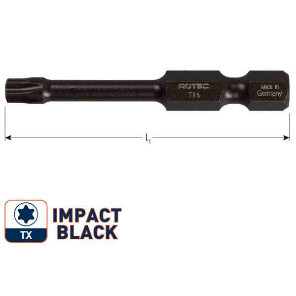 IMPACT Schroefbit T 20, L=50, E6.3, BASIC (per 5)