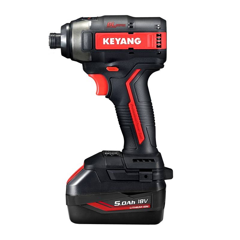 Keyang ID18BLA accu slagschroevendraaier 1/4" 18V set (2x 5.0Ah accu) in koffer-0