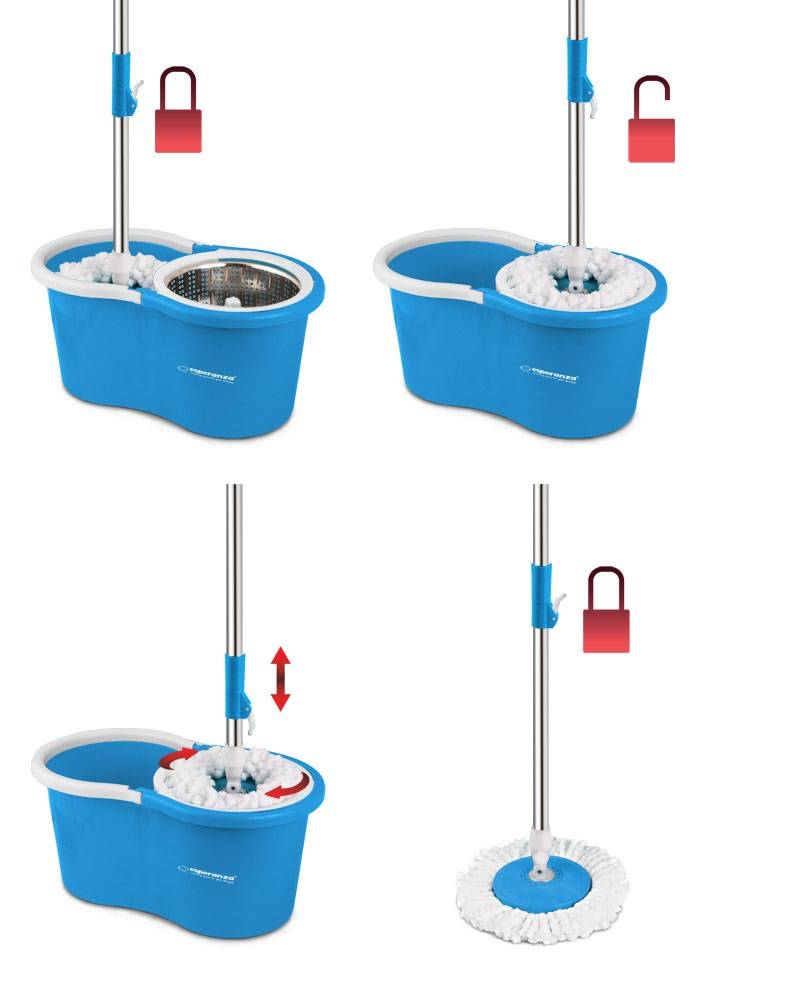 Esperanza EHS006 roterende dweil-2