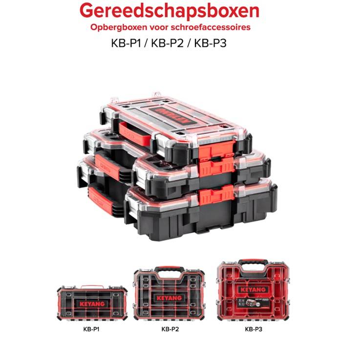 Keyang KBP3 gereedschapsbox groot voor schroefaccessoires-1
