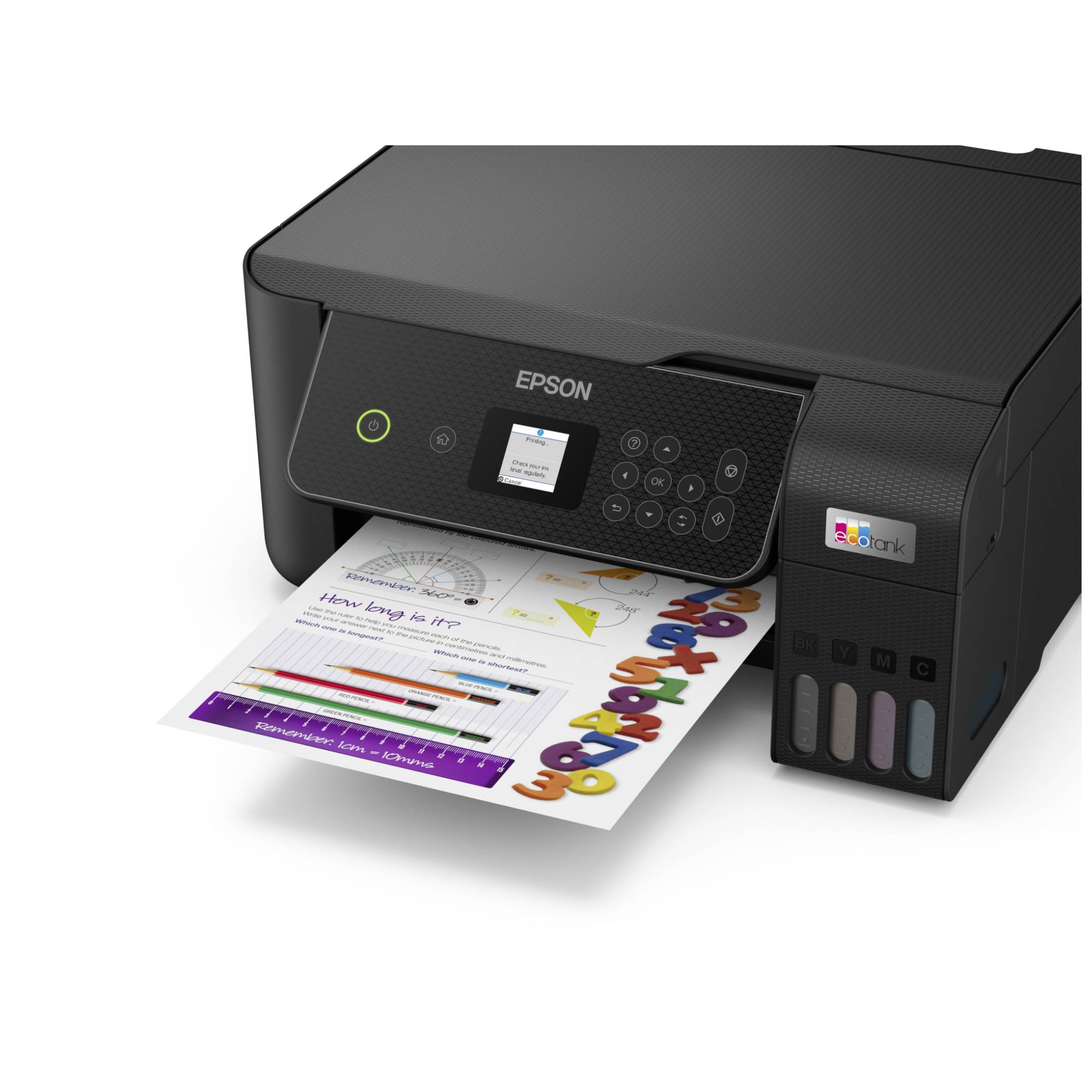 Epson EcoTank ET-2871 - Multifunktionsdrucker - Farbe - Tintenstrahl - ITS - A4 (Medien) - 100 Blatt - Wi-Fi, USB - Sch-2