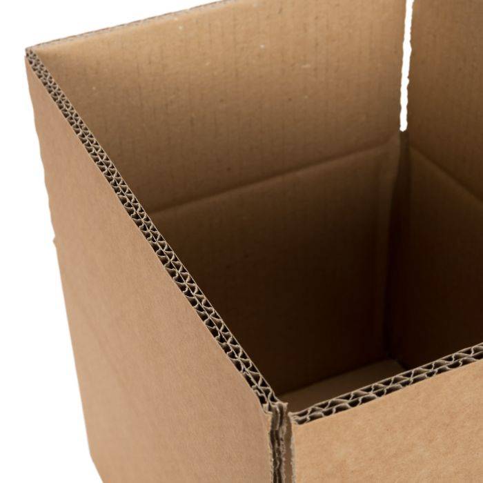 Kartonnen dozen dubbelgolf 370 x 270 x 200 mm bruin | 15 stuks-0