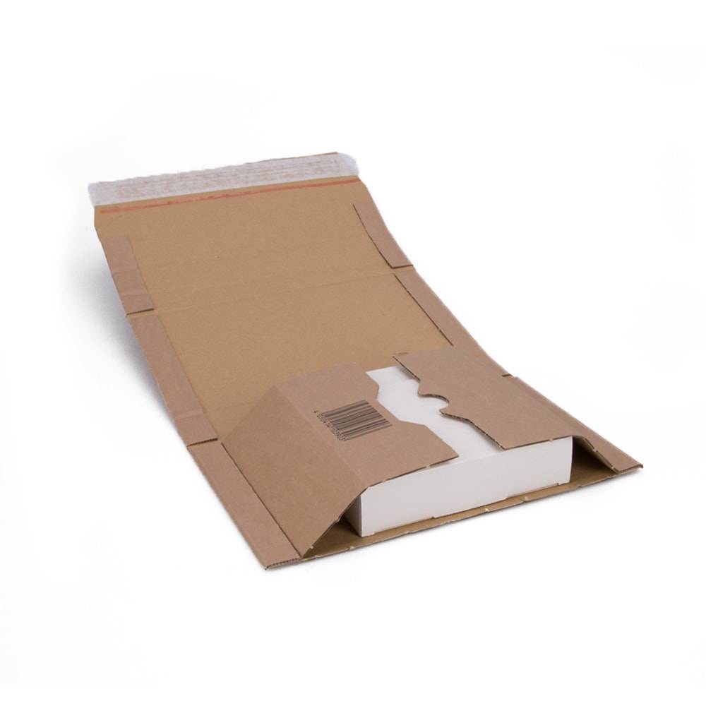 Boekverpakking 620 x 420 x 0-54 mm bruin (a2) | 10 stuks-0