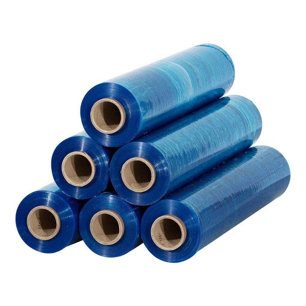 Handwikkelfolie 23 micron 50 cm x 300 meter blauw foodgrade-0