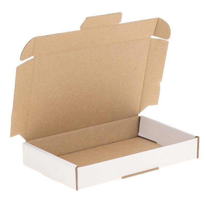 Brievenbusdoosjes 311 x 220 x 28 mm (a4 formaat) wit | 50 stuks-0