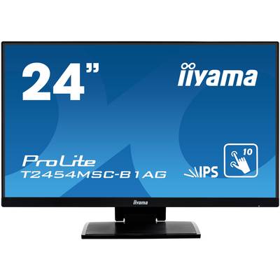 Iiyama ProLite T2454MSC LED-monitor  Energielabel F (A - G) 60.5 cm (23.8 inch) 1920 x 1080 Pixel 16:9 4 ms Microfoonaan