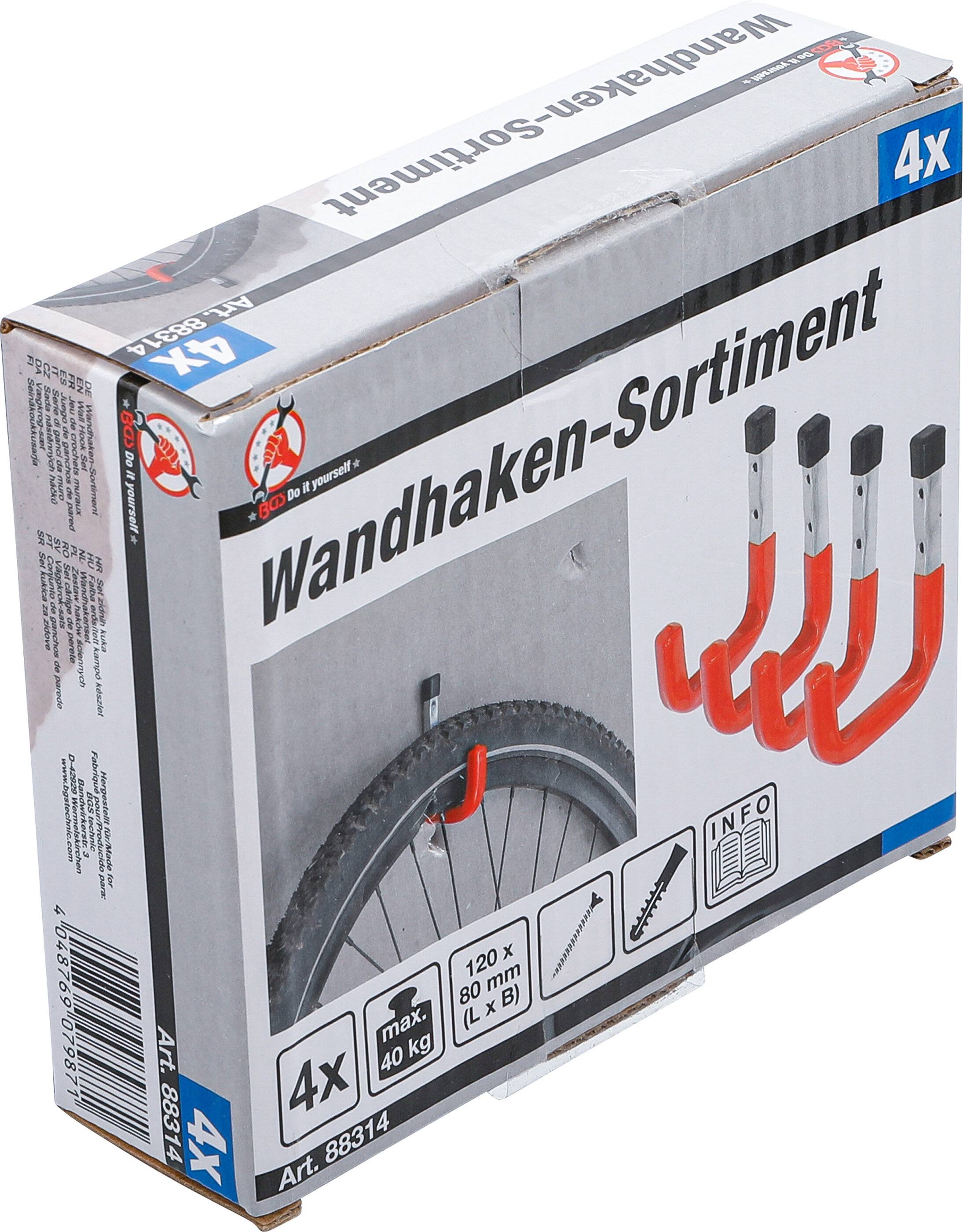 BGS Wandhaken set 4-delig-3