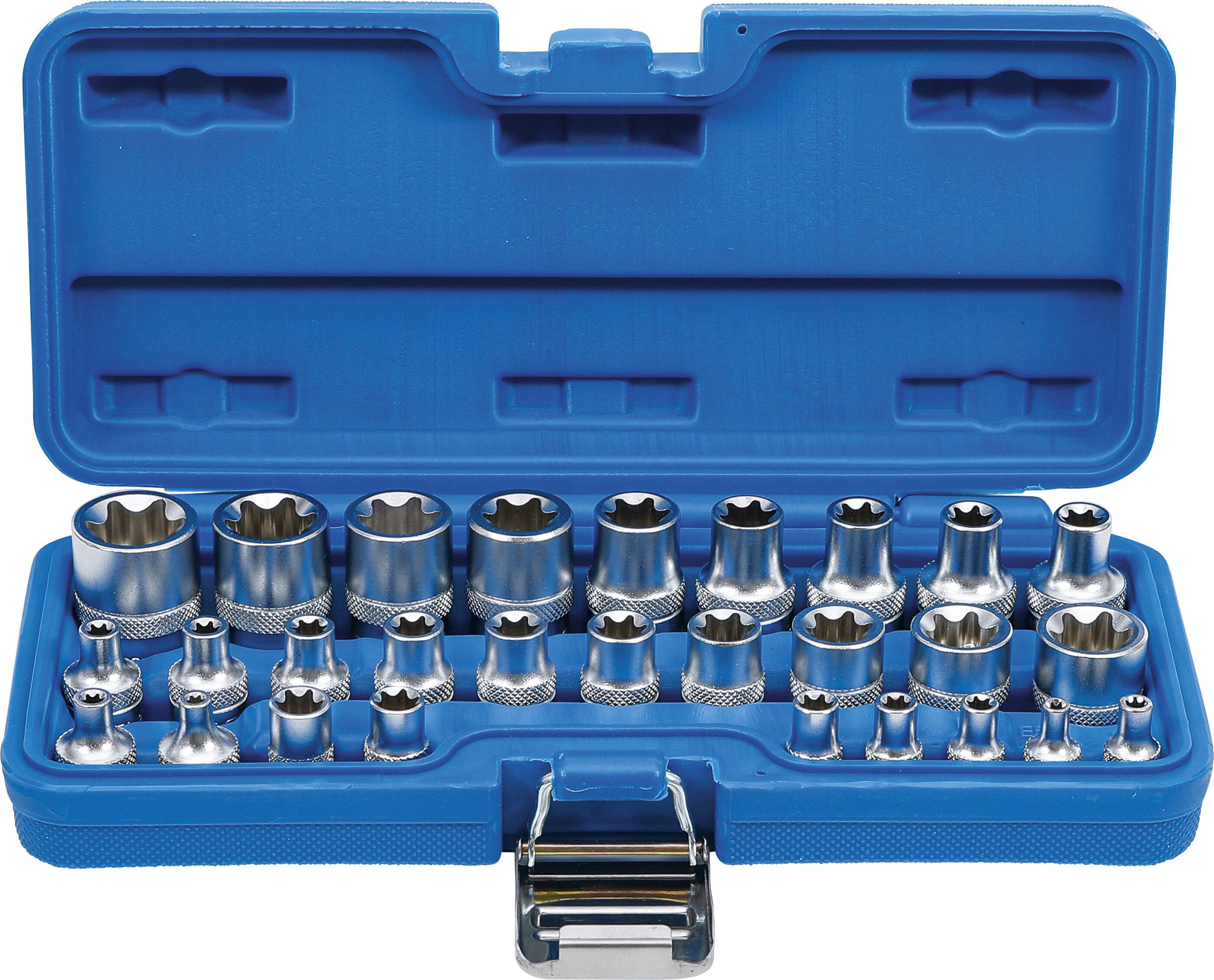 BGS 70099 Dopsleutelset E-profiel (1/4") / (1/2") E4 - E24 38-dlg.-5