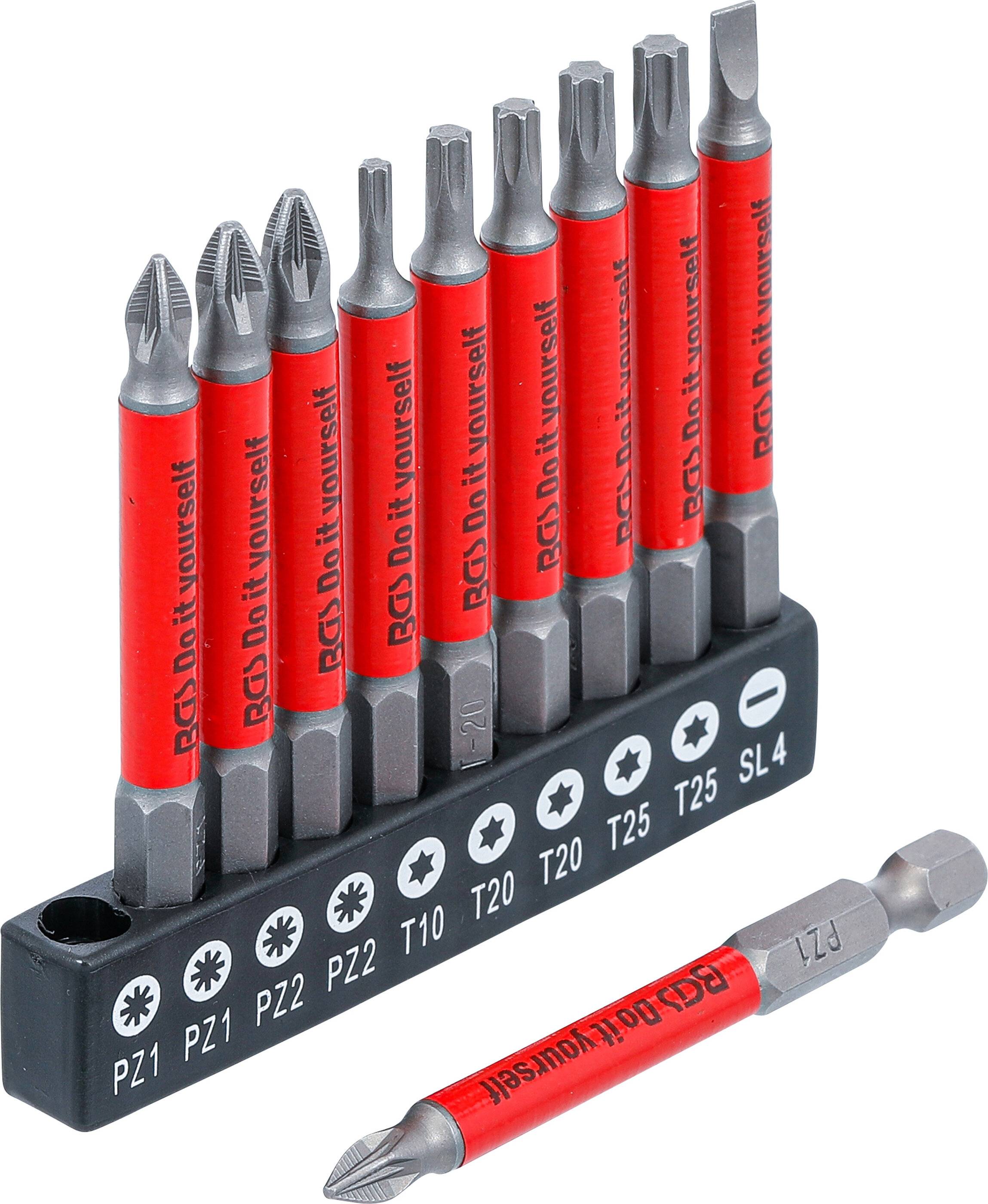 BGS Technic 4831 Bitset Plat, Kruiskop Pozidriv, T-profiel-2