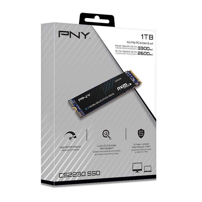 PNY CS2230 M.2 1 TB PCI Express 3.0 3D NAND NVMe-4