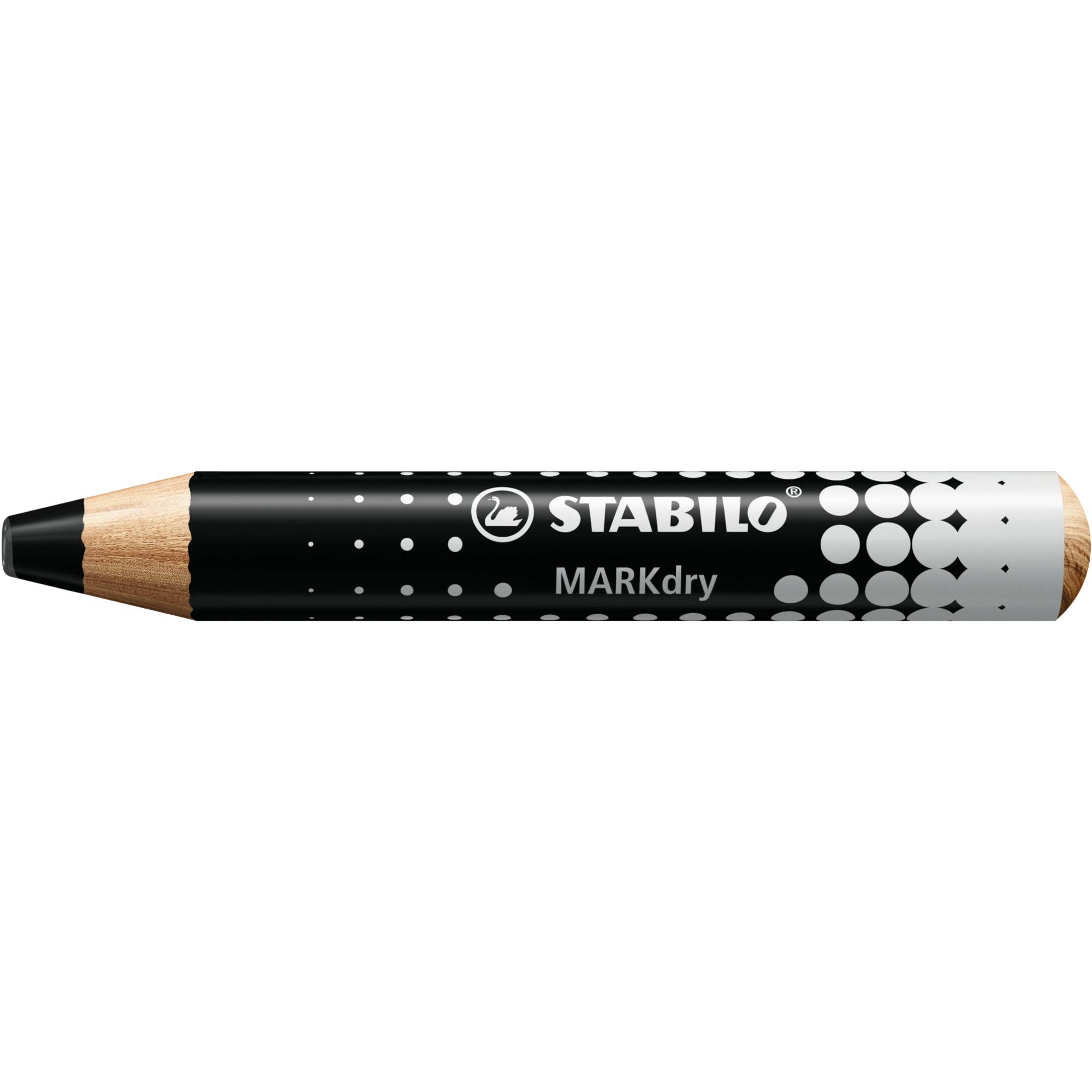 Whiteboardpotlood STABILO MARKdry 648/46 zwart-0