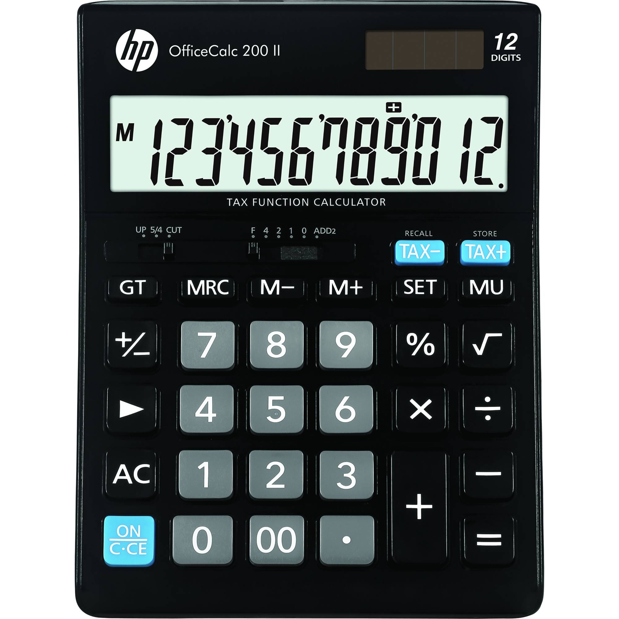 HP-OC 200 II/INT BX kantoorrekenmachine zwart-0