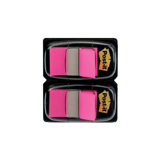 Indextabs 3m post-it 680 25.4x43.2mm duopack roze | Blister a 100 vel-3