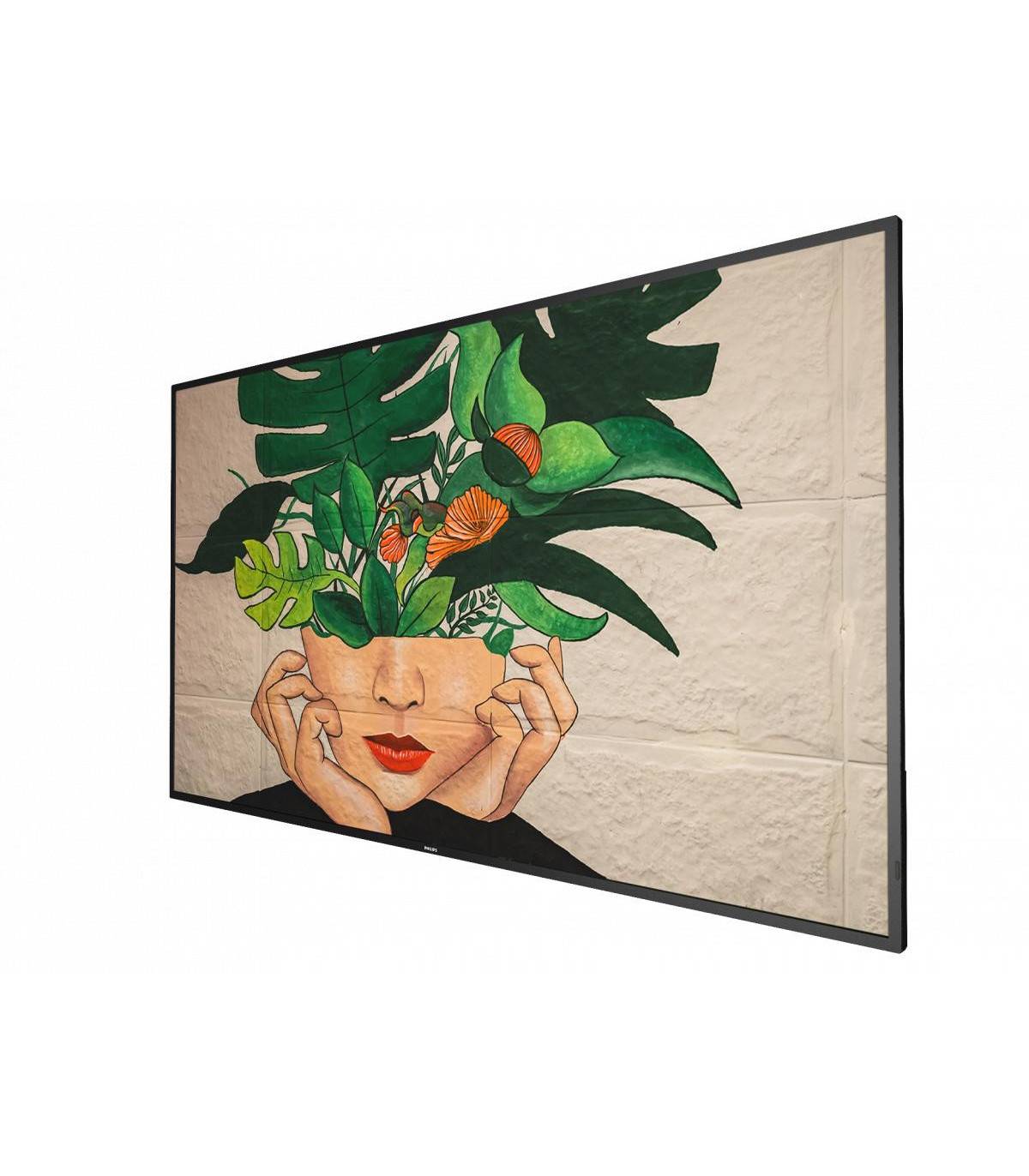 Philips 55" 4K UHD 3840 x 2160 VA, 500 cd/m², reactietijd 8 ms, contrastverhouding 5000:1, 1,07 miljard pixels, USB, HDM-0