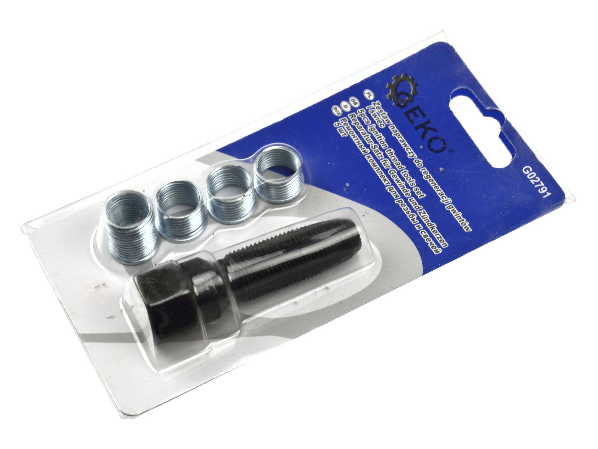 GEKO Schroefdraad reparatie set bougies-2