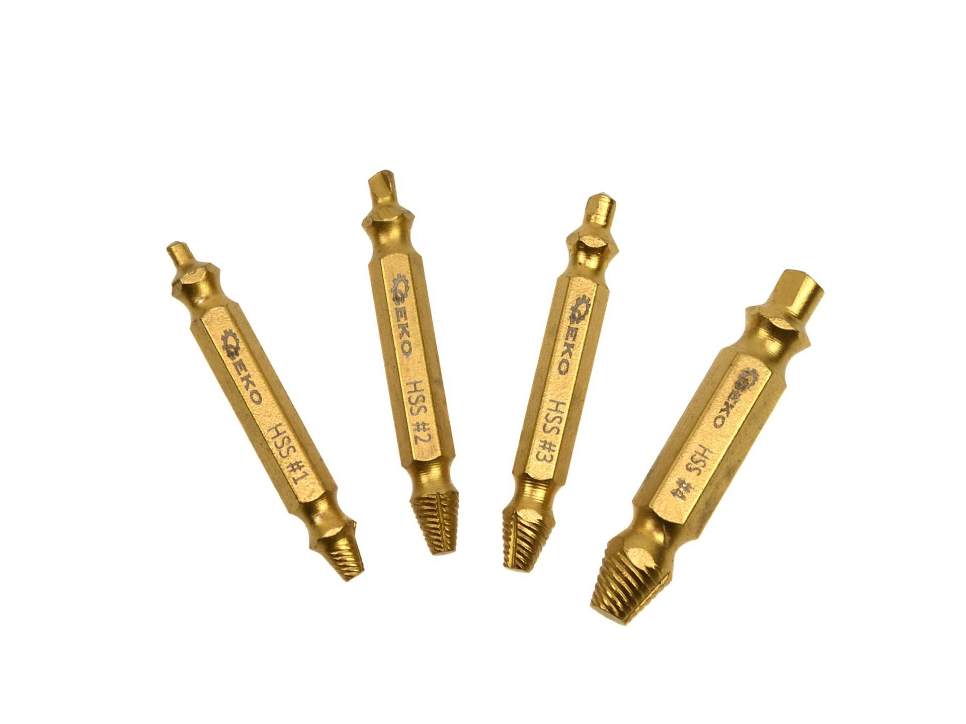 GEKO Schroef uitdraai set voor kapotte dolle schroeven 3-12mm-1