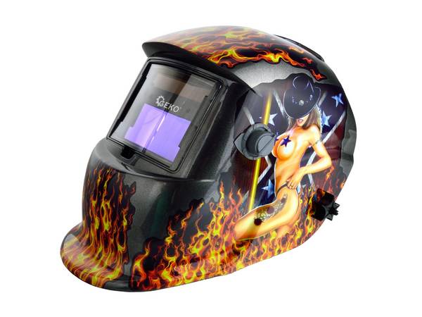 GEKO Automatisch dimmende lashelm Profiflame
