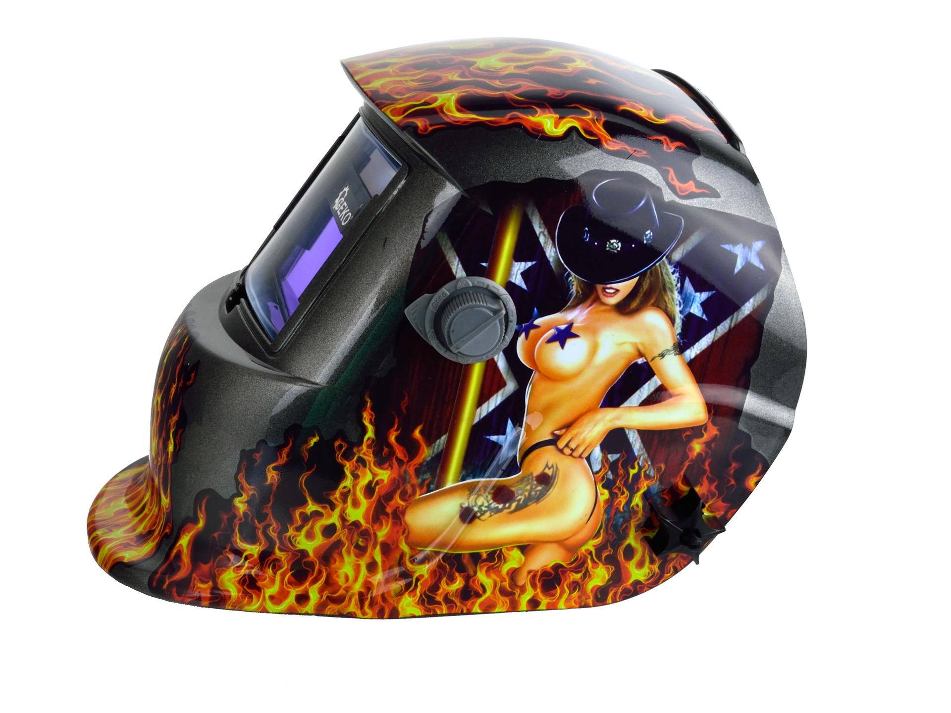 GEKO Automatisch dimmende lashelm Profiflame-1