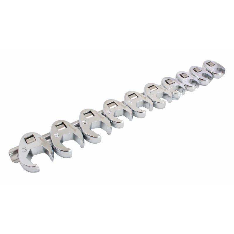ASTA 3/8" Moersleutel kraaienpoot 10 - 19 mm 10-delig-0