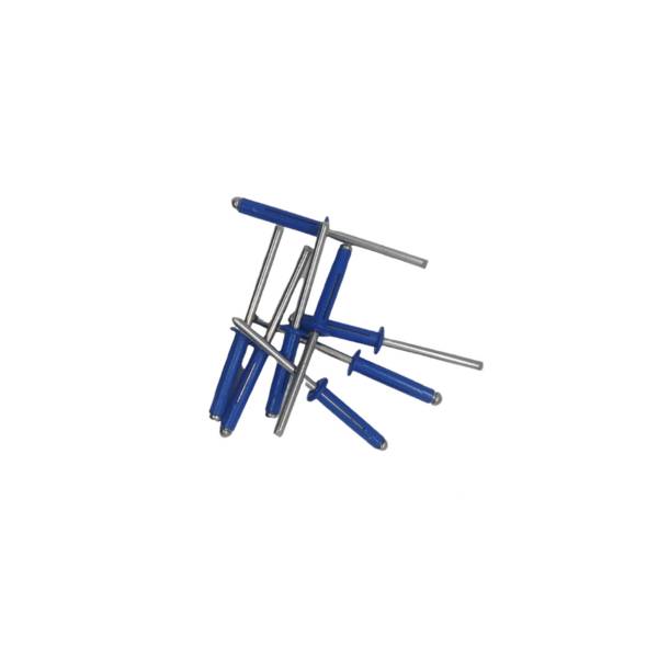 LB Tools Professionele popnagels kentekenplaat blauw (10 st)