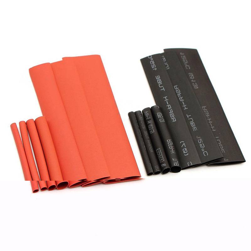 WEBER TOOLS Assortiment krimpkous zwart/rood (127 st)-1