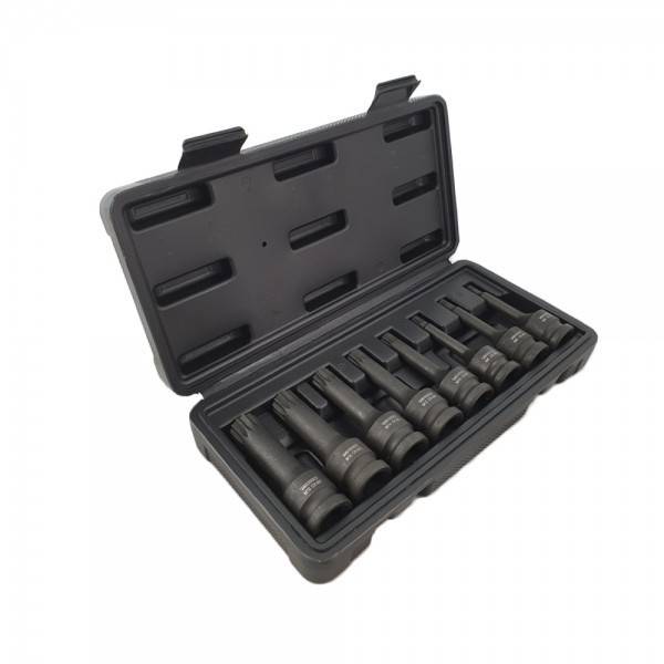 WEBER TOOLS 1/2'' Krachtdoppen set 8 delig (spline)-2