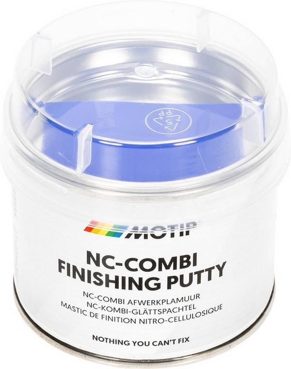 MOTIP NC-combi afwerkplamuur 250 gram olijfgroen