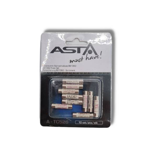 ASTA Keramische buiszekering jade zekering assortiment 3A, 5A, 10A, 13A (BS1362)