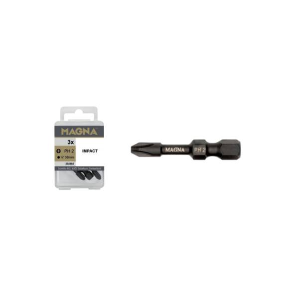 MAGNA 1/4" Hybrid impact bit Philips PH3 (3st)